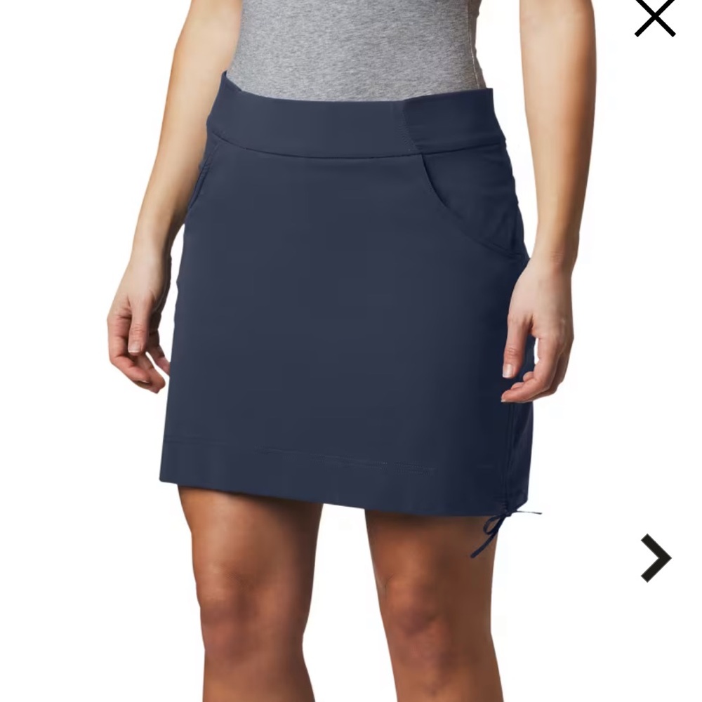 Columbia Anytime Casual Skort Women's Navy Skirt